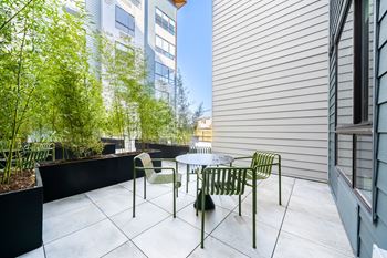 Landscaped Courtyard